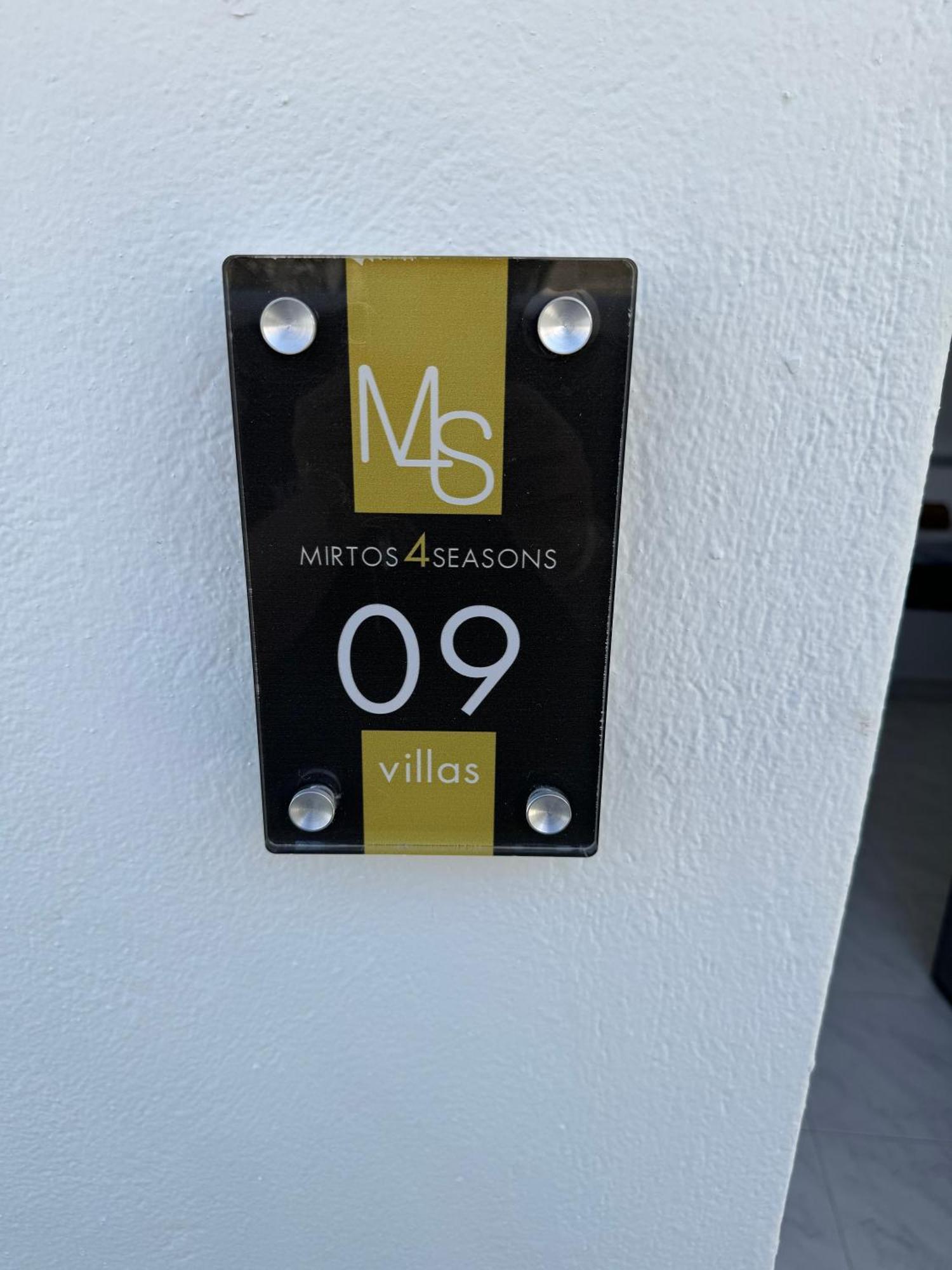 Ferienwohnung Mirtos4Seasons Exterior foto