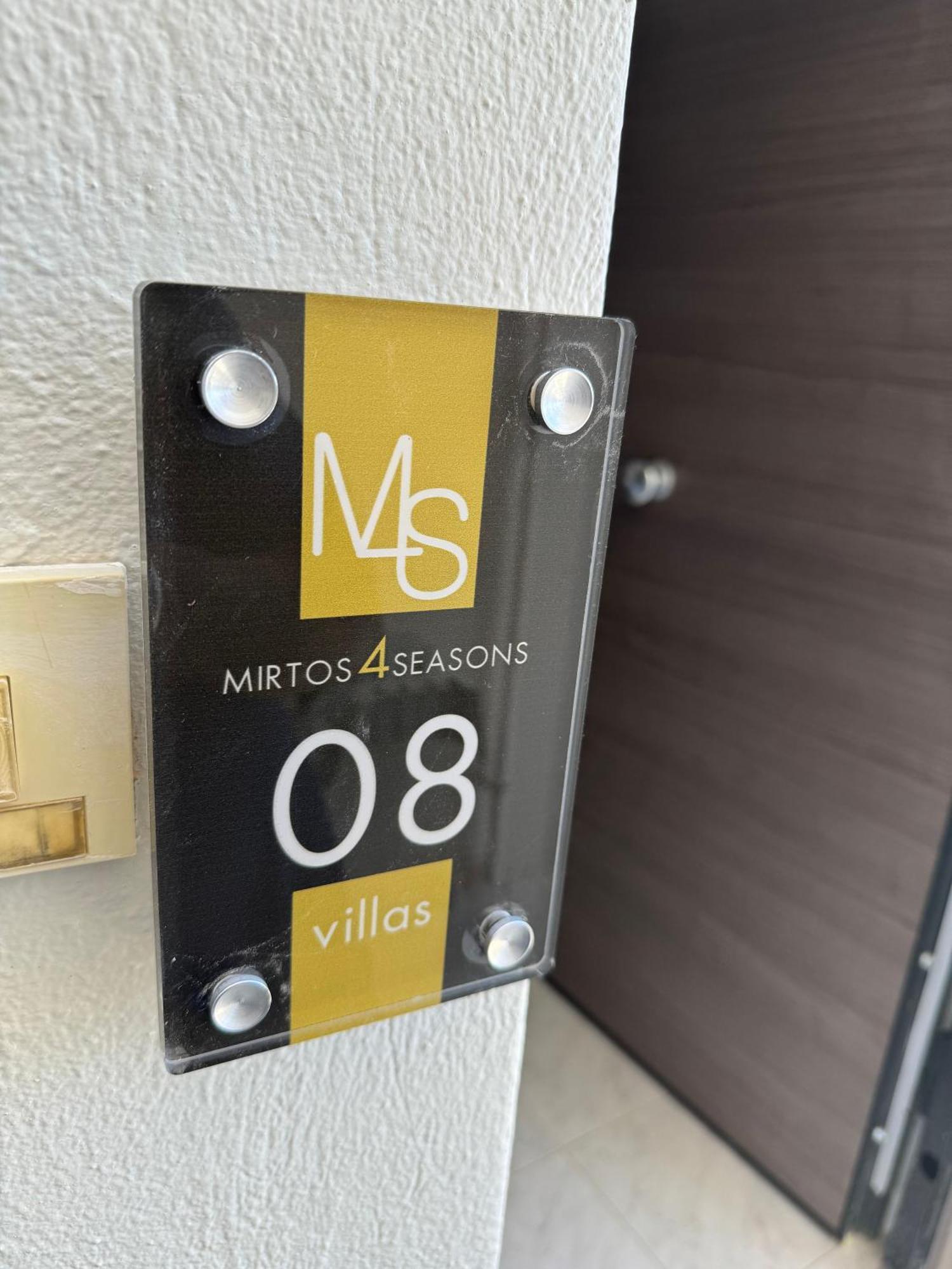 Ferienwohnung Mirtos4Seasons Exterior foto